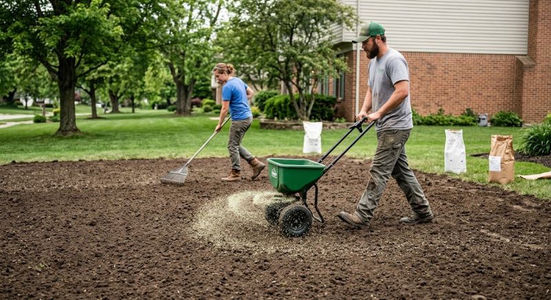 Seasonal Lawn Seeding